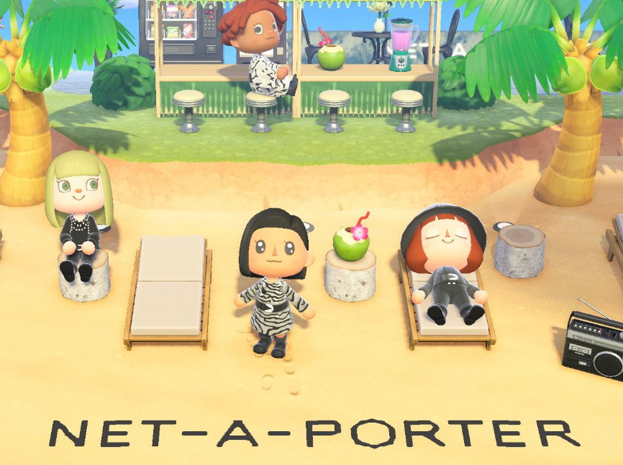 ネッタポルテが「あつ森」に「ネッタポルテ島」を公開、イザベル マランの限定コレクションも