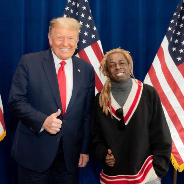 リル・ウェイン、ドナルド・トランプ大統領の支持をめぐって恋人と破局か