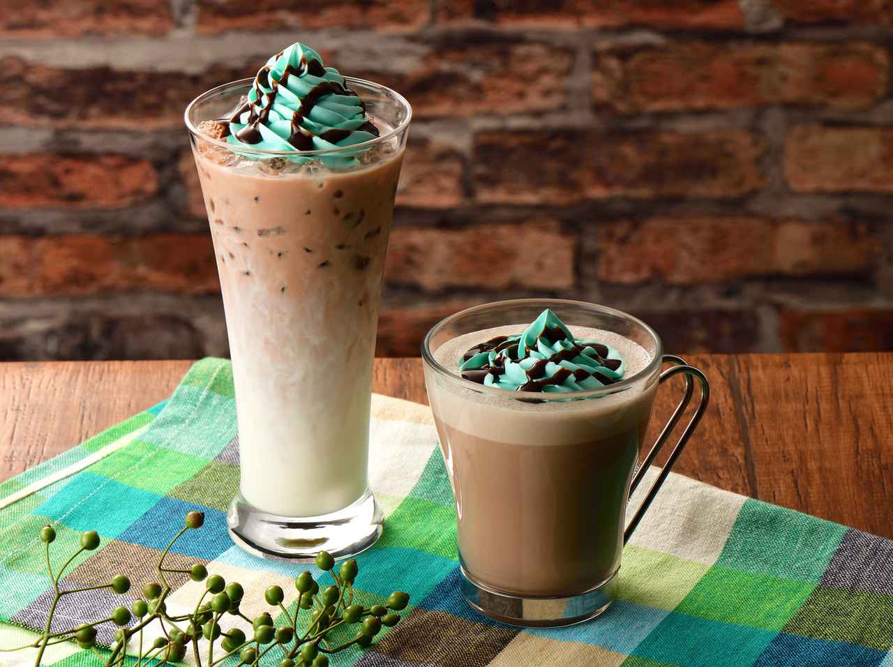 カフェ・ド・クリエ、冬のミントショコラなど新作が発売