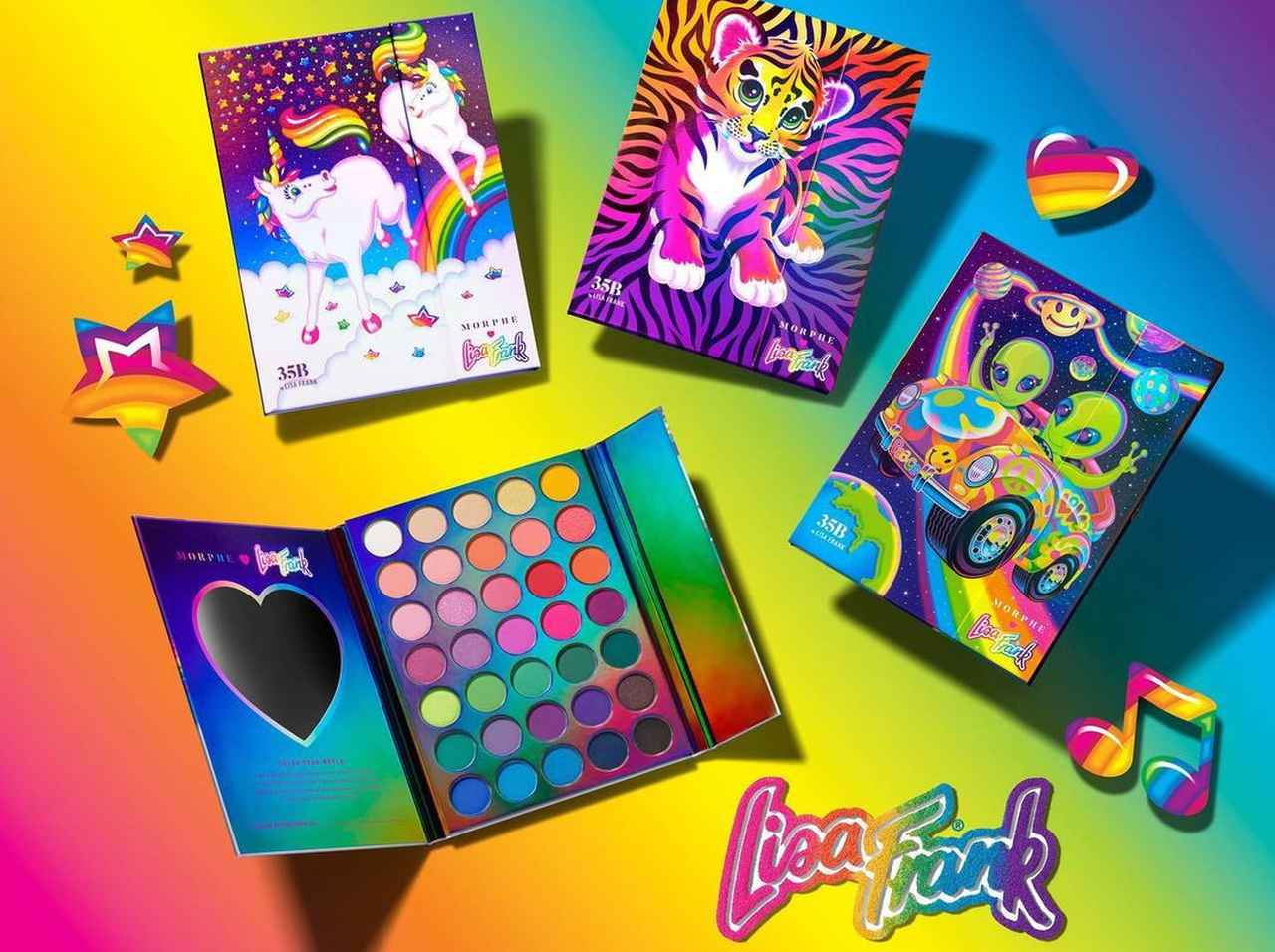 気分は90’s!リサ・フランクのコラボコスメがかわいすぎる
