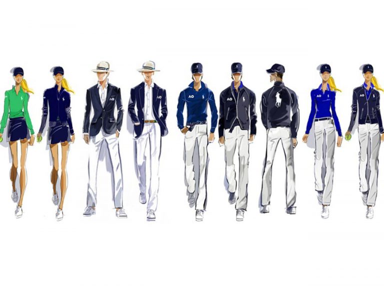 ラルフ ローレンとテニスの全豪オープンが契約!特別仕様のアイテムが登場