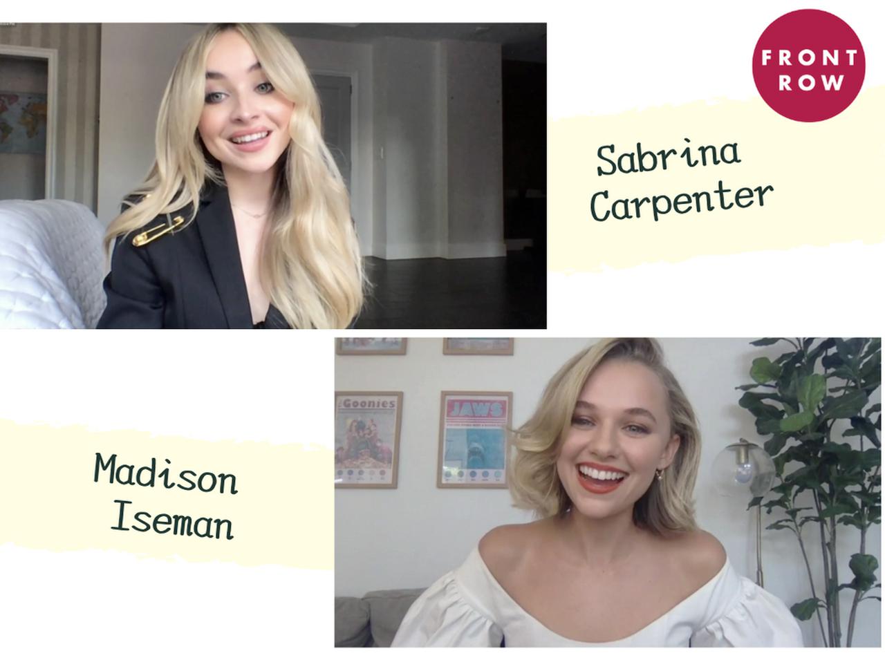 日本のソコ!? サブリナ・カーペンターが共演者マディソン・アイズマンを日本で連れて行きたい場所が変わっている【インタビュー】