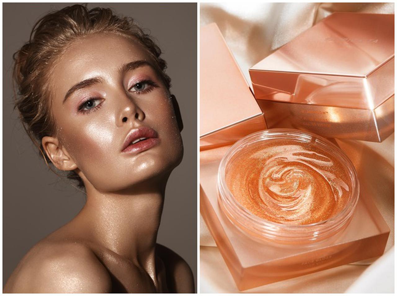 肌に塗るグロスの人気が加速!光沢感のある濡れツヤ肌をつくる新作コスメが話題