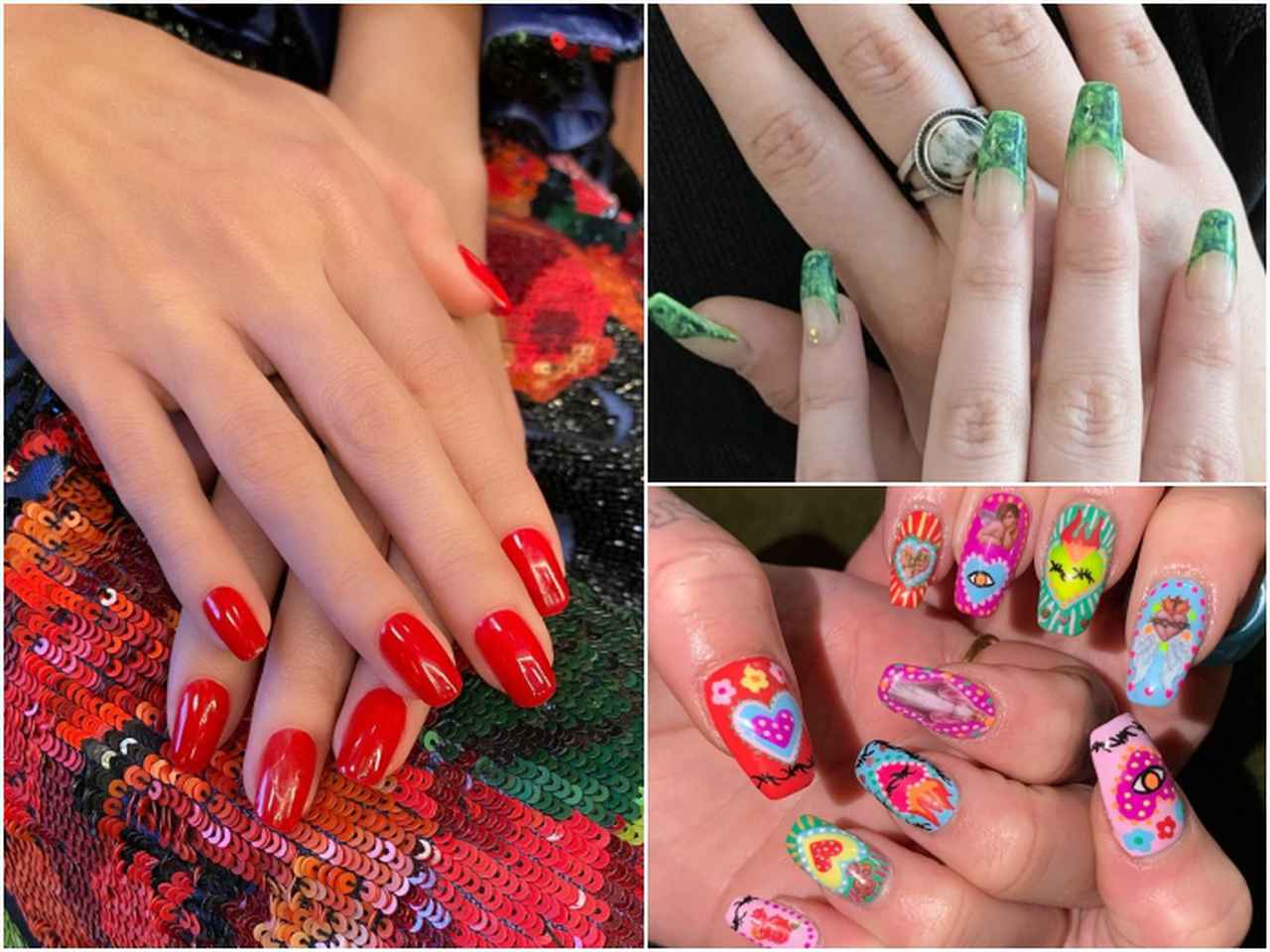 今年はひと味違う！人気セレブのオシャレな「ホリデーネイル」