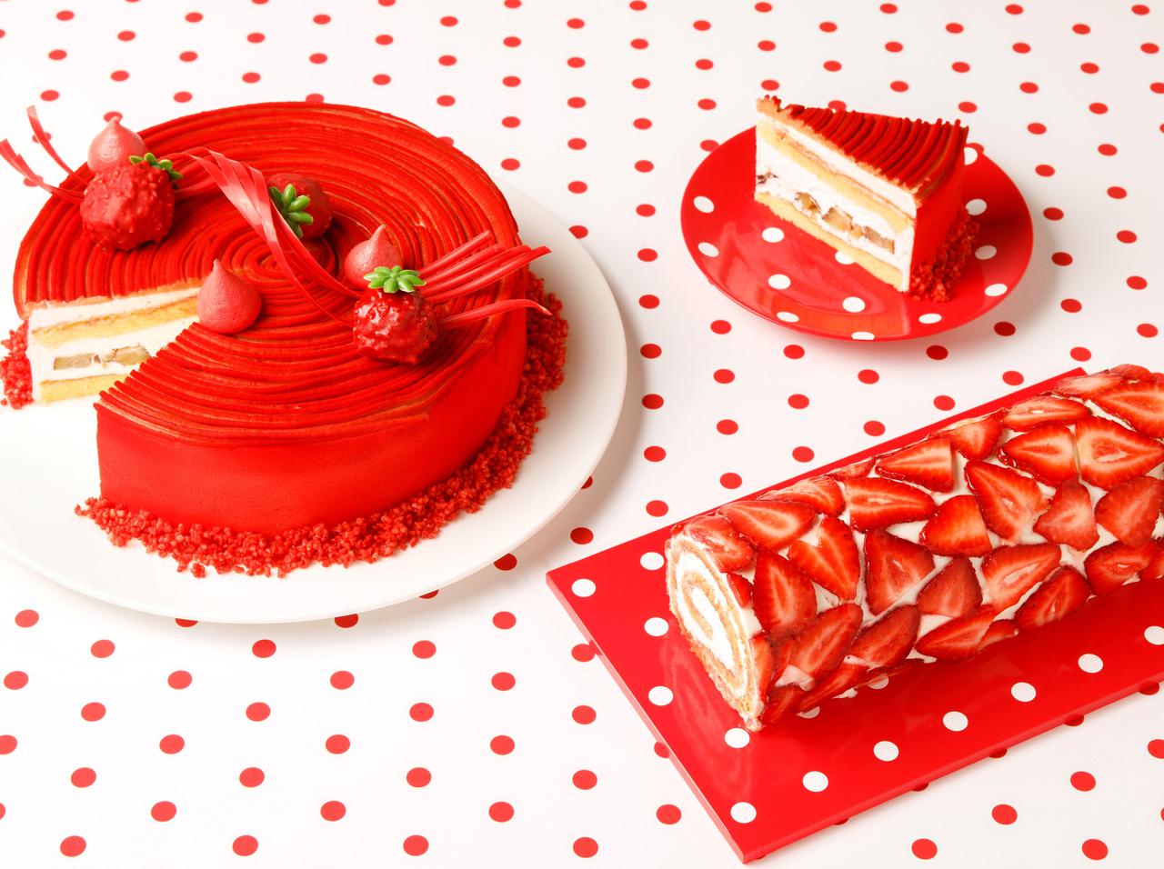 イチゴだらけの期間限定デザートビュッフェ「オンリーラブストロベリー」開催