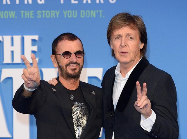 リンゴ・スター、ポール・マッカートニーと「トップ」になれたことに感激