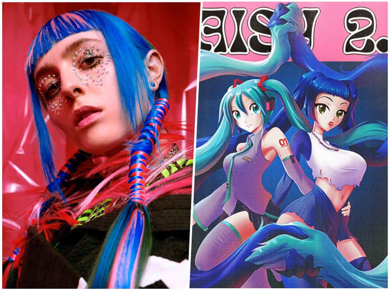 アニメ女子アシュニコ、ヒット曲「デイジー」リミックスで初音ミクとコラボ