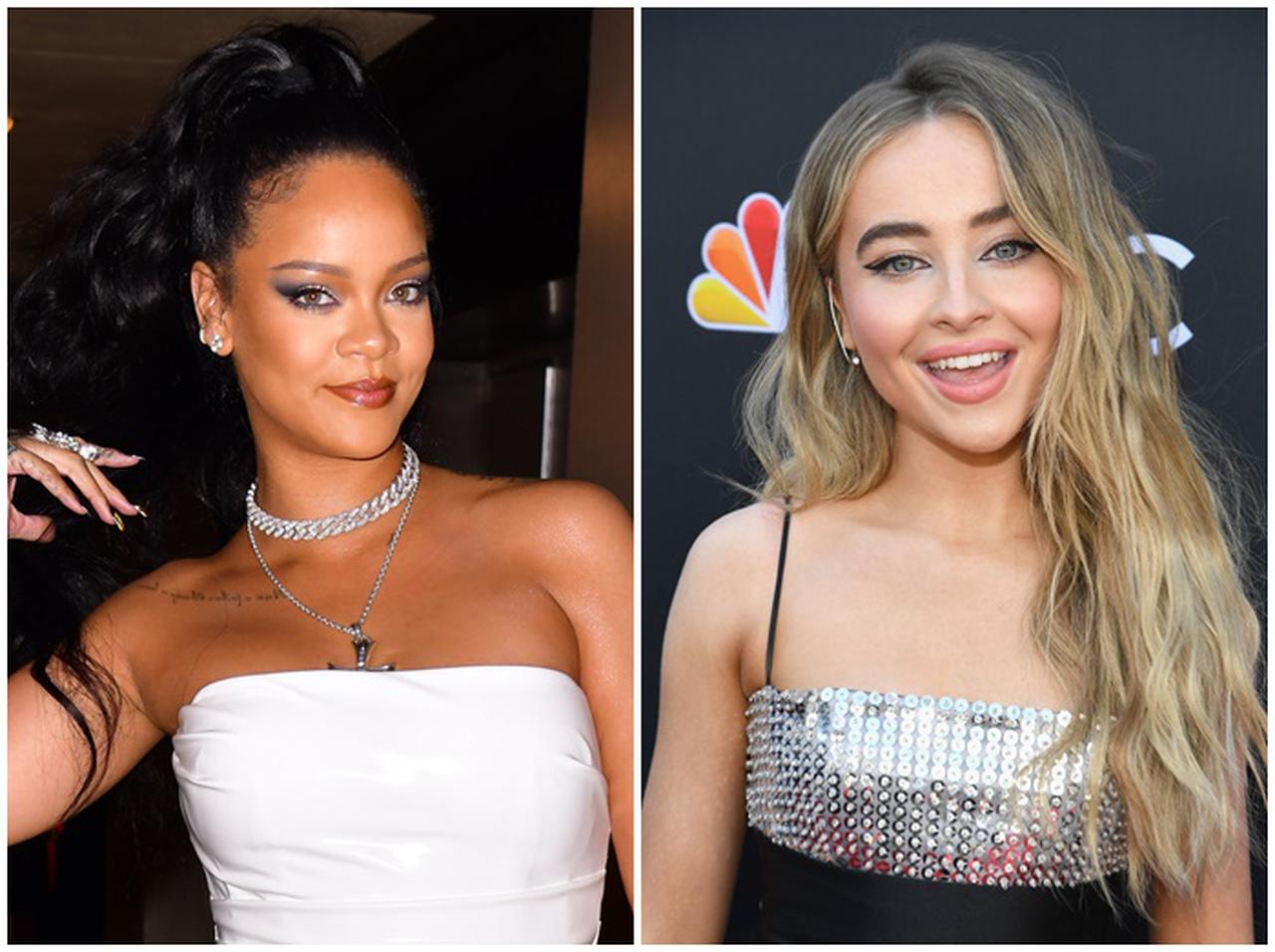 サブリナ・カーペンター、リアーナのルーティーンを真似する