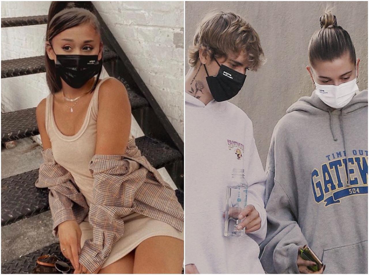 アリアナ・グランデ、ジャスティン＆ヘイリー・ビーバー愛用マスクが日本で販売開始