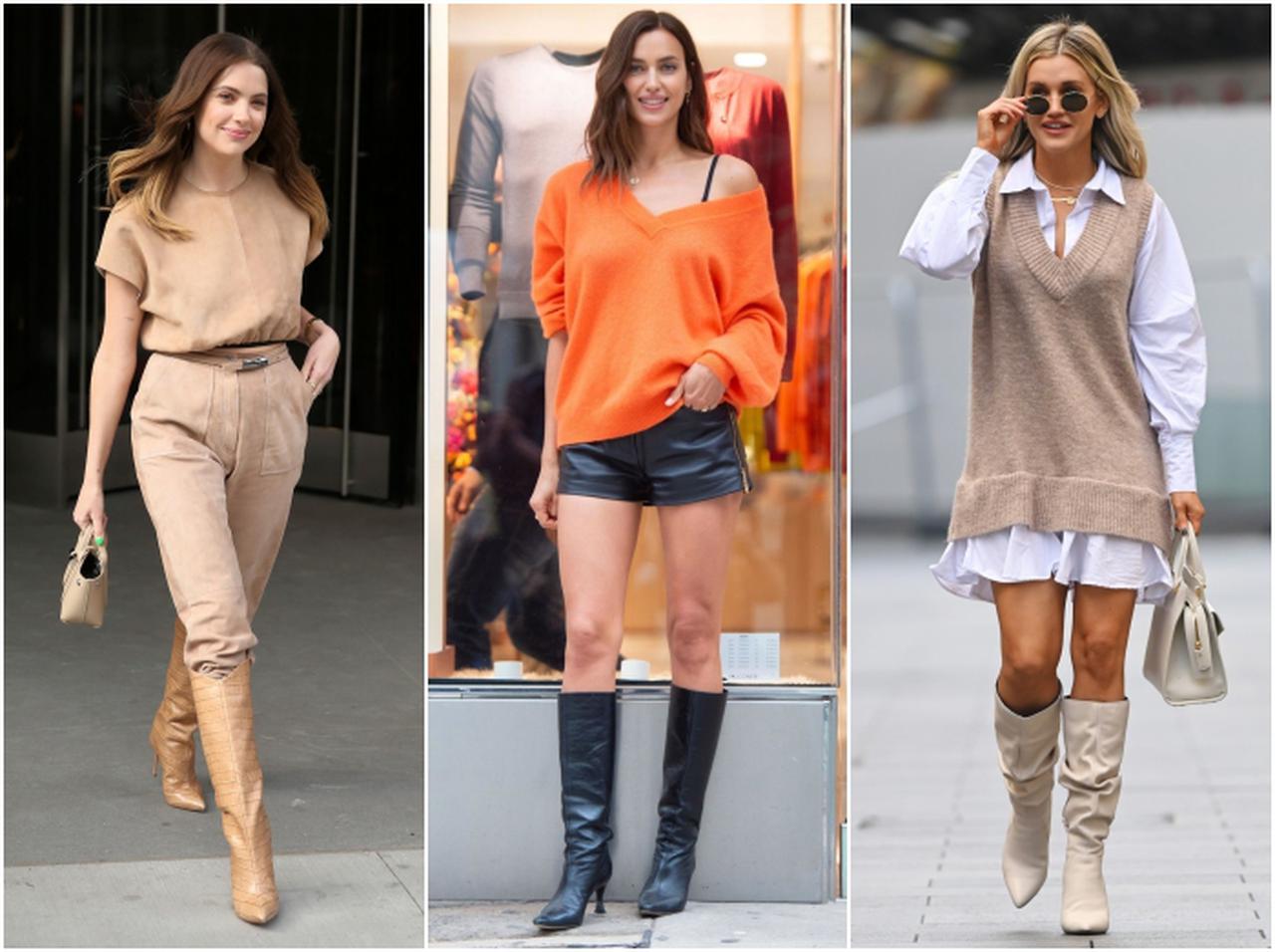 今年流行中の「ロングブーツ」コーデ7選!パンツからスカートまでセレブがお手本
