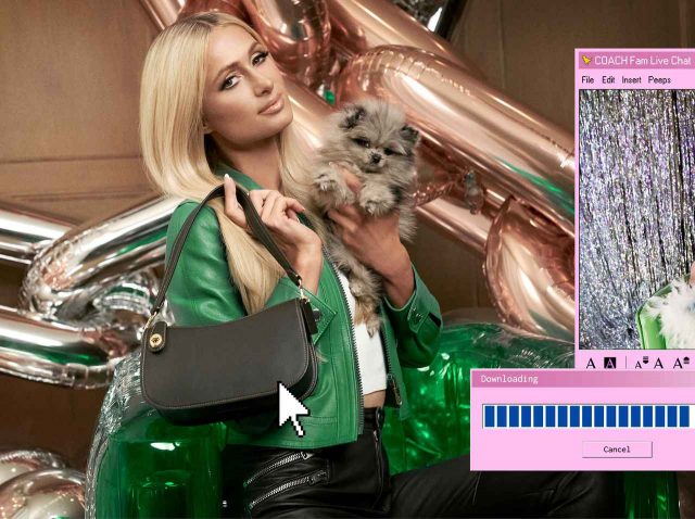 コーチより、あの時代のバッグがリバイバル！ホリデームービーにパリス・ヒルトン登場