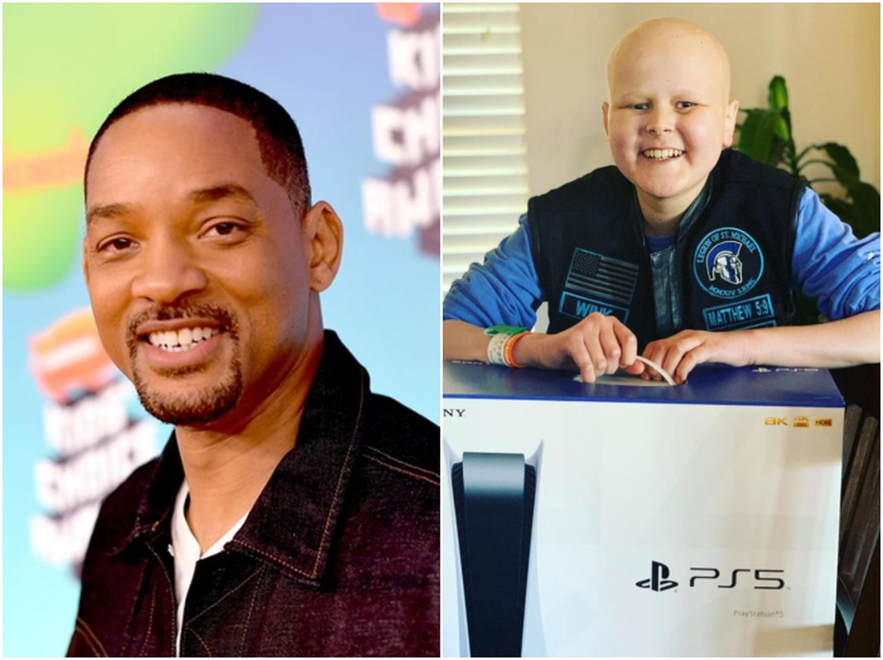 ウィル・スミス、白血病になった14歳少年にPS5をプレゼント!ウィルを感動させた父親の行動とは?