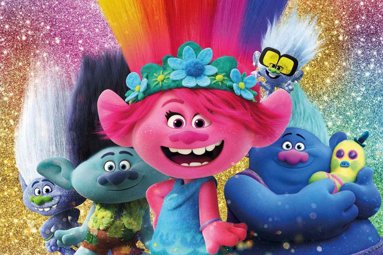 ドリームワークスが贈るキラふわ虹色アイドル!『トロールズ ミュージック★パワー』12月18日デジタルセル配信