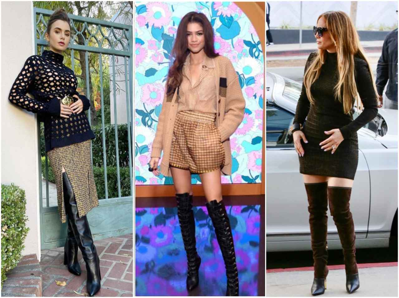 美脚効果が高い「ニーハイ＆サイハイブーツ」のセレブ流の履きこなし方