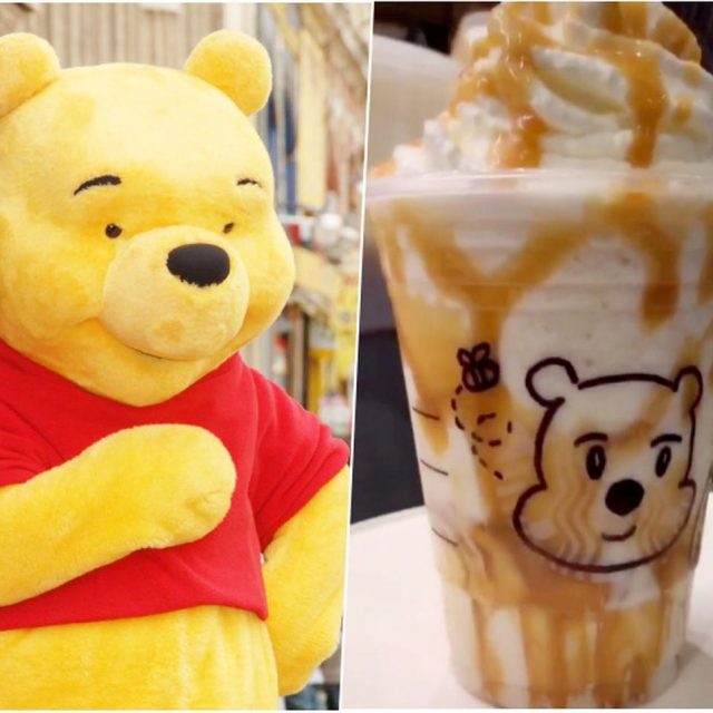 スタバ店員が考案！「くまのプーさんフラペチーノ」が想定外の味わいに