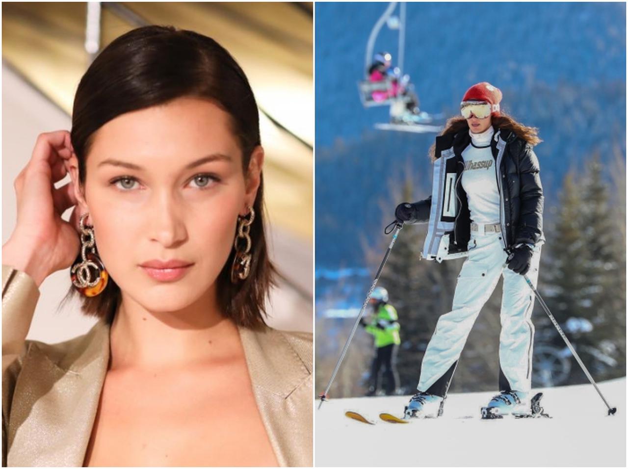 ベラ・ハディッドのスキーウェアに注目！愛用ウェアはどのブランド？