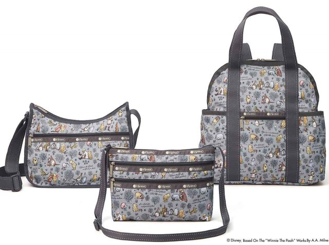 レスポートサックが「ディズニー クラシック・プー」との初コレクションを日本限定発売