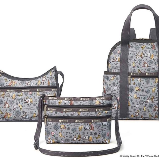 レスポートサックが「ディズニー クラシック・プー」との初コレクションを日本限定発売