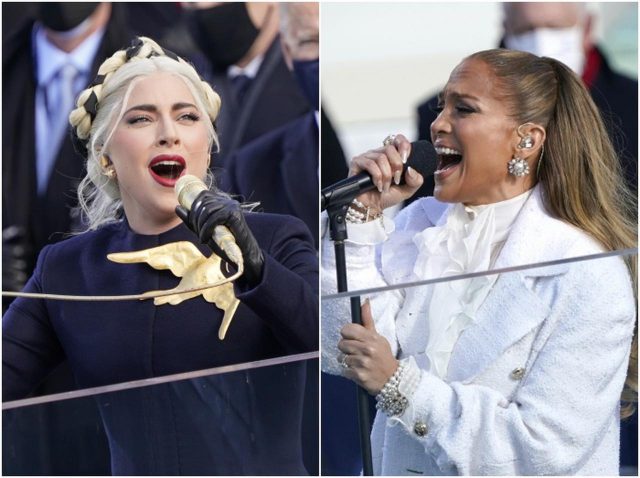 【米大統領就任式】レディー・ガガが圧巻の国歌斉唱 ジェニファー・ロペスは愛国歌をプチアレンジ