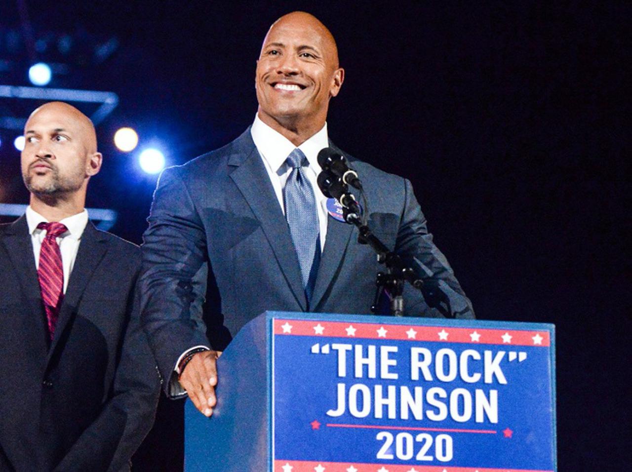 ドウェイン・ジョンソンが2032年の大統領選に立候補、伝記ドラマの「設定」にザワつく