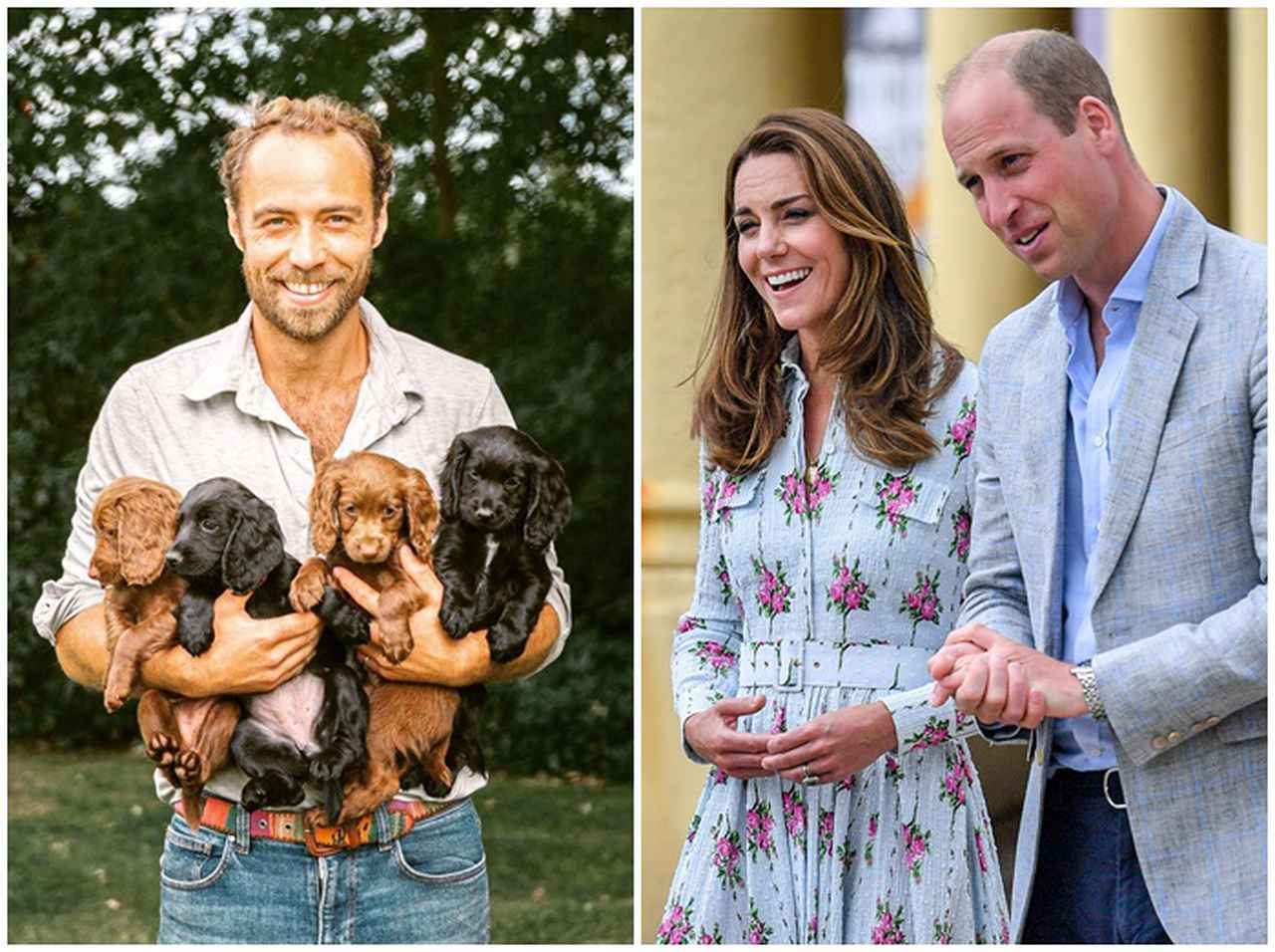 ウィリアム王子一家、愛犬が亡くなる前にキャサリン妃の弟の家で誕生した子犬を迎え入れる