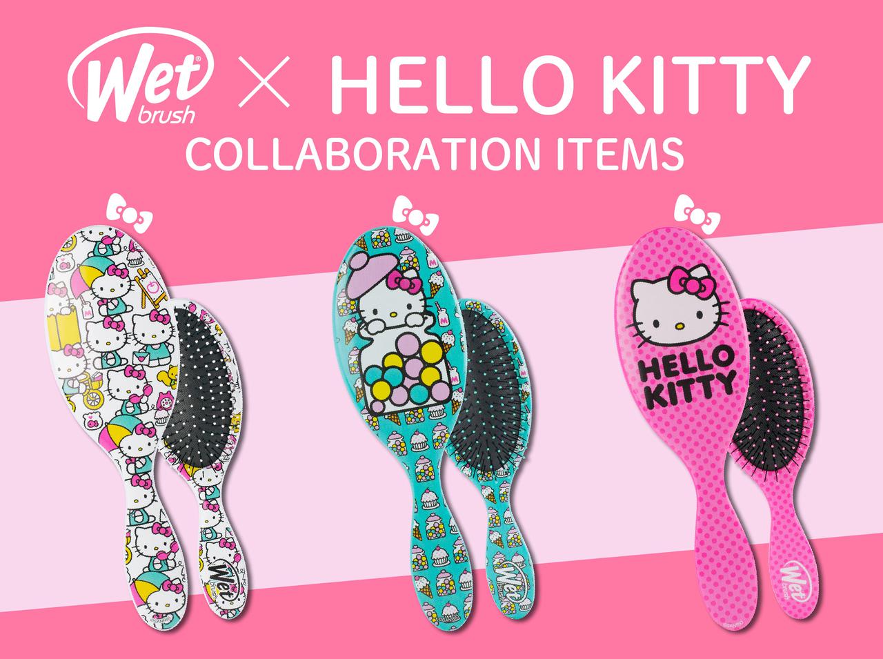 アメリカで人気のウェットブラシとハローキティがコラボ