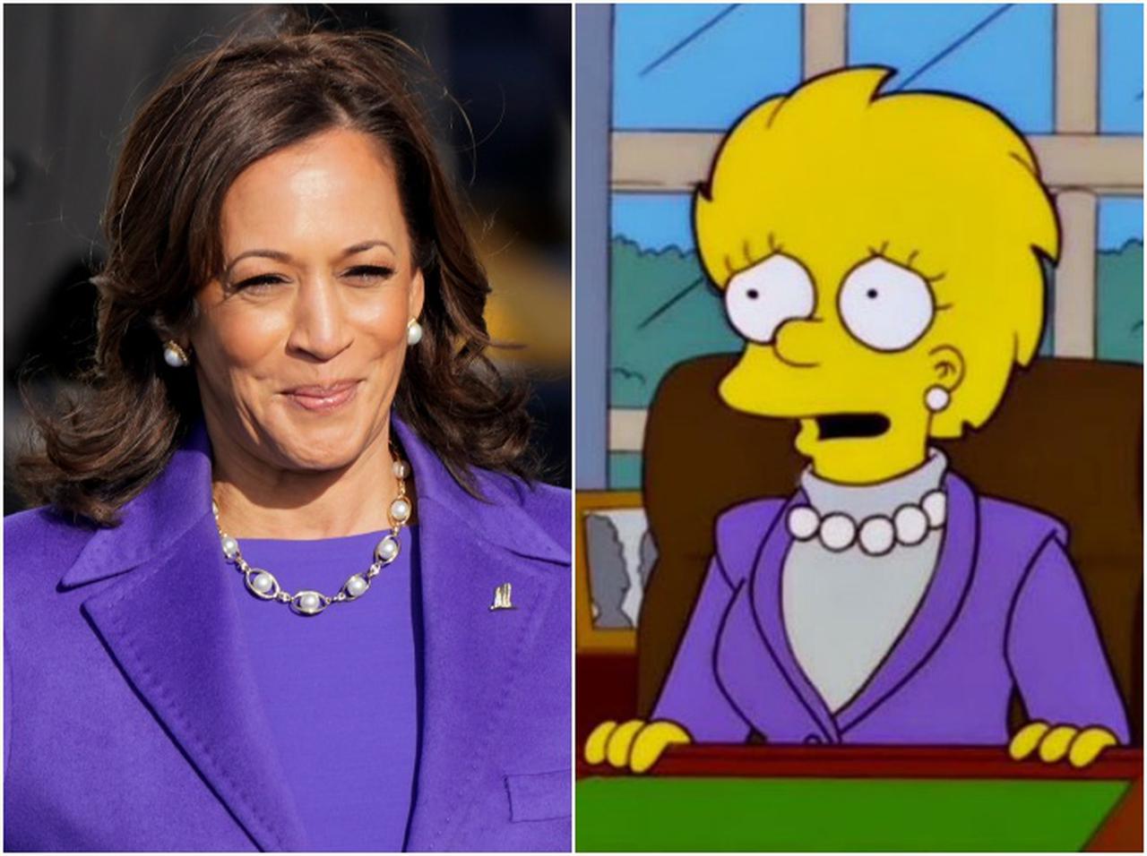 『ザ・シンプソンズ』、カマラ・ハリス副大統領就任を予見?類似点に鳥肌