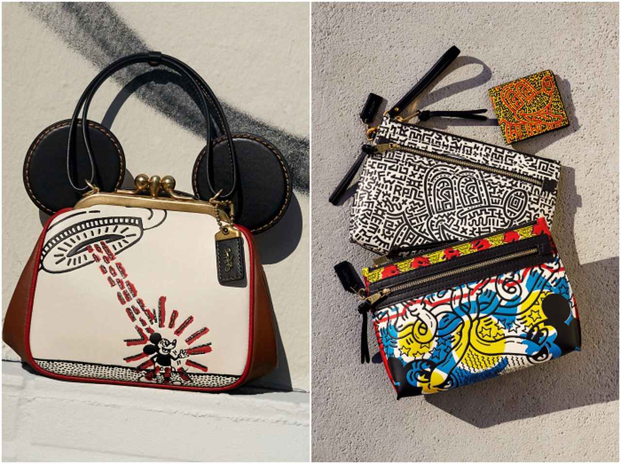 コーチから、ディズニー×キース・ヘリングの豪華コラボ！カイア・ガーバーやKōkiが登場