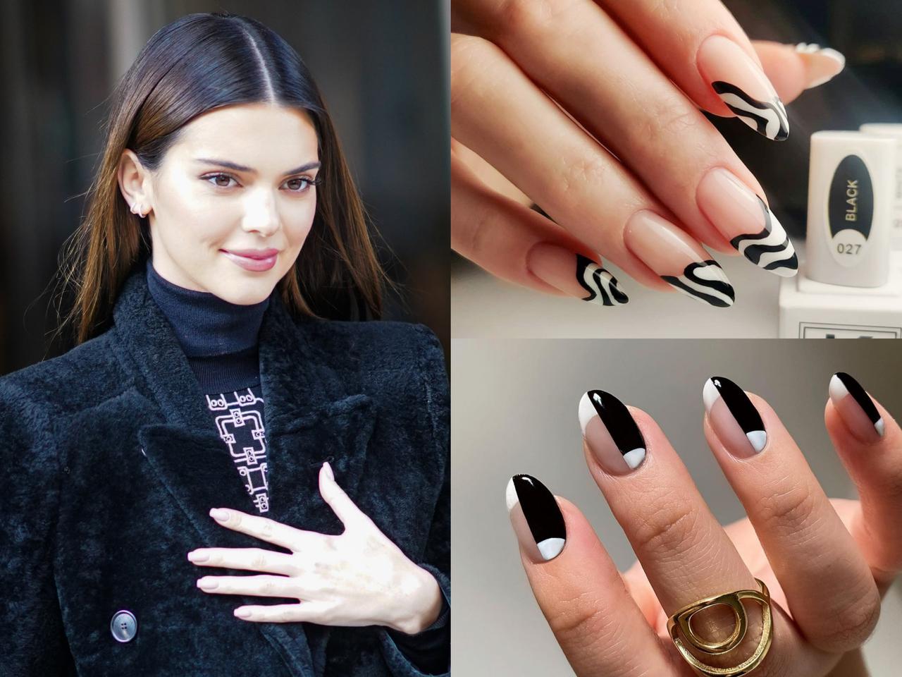 ケンダル・ジェンナーも夢中！「モノトーンネイル」で洗練された指先に