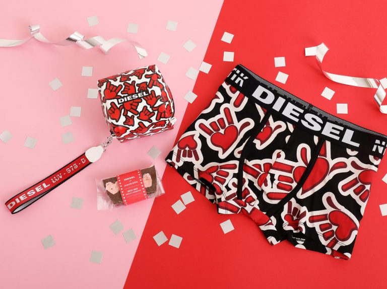 ディーゼル、パパブブレとバレンタインコラボで限定アイテム発売