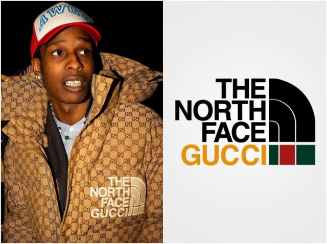 グッチとザ・ノース・フェイスの歴史的コラボ発売、セレブらも着用開始