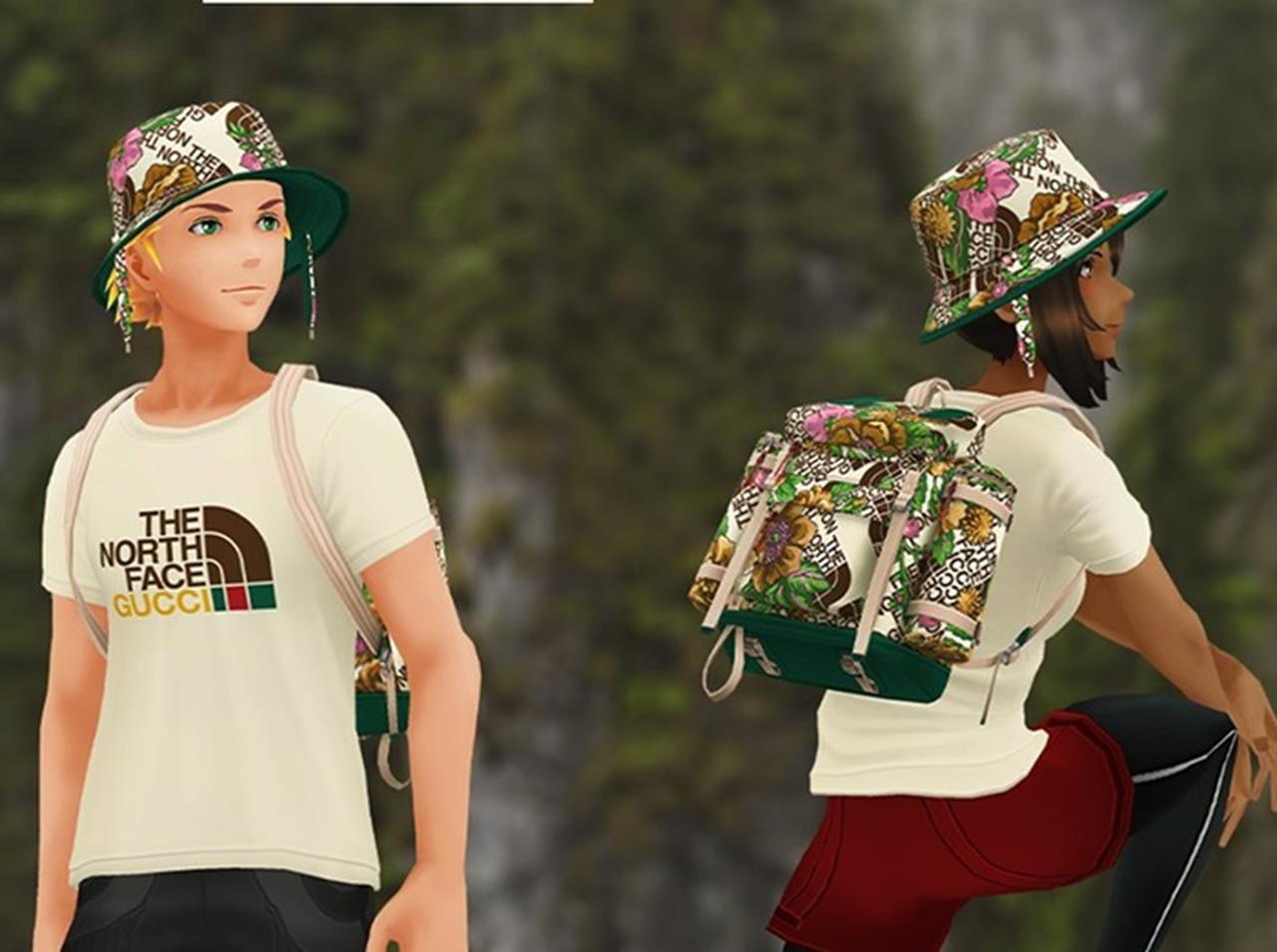 グッチとザ・ノース・フェイスのコラボが『ポケモンGo』に登場!日本でもゲットできる