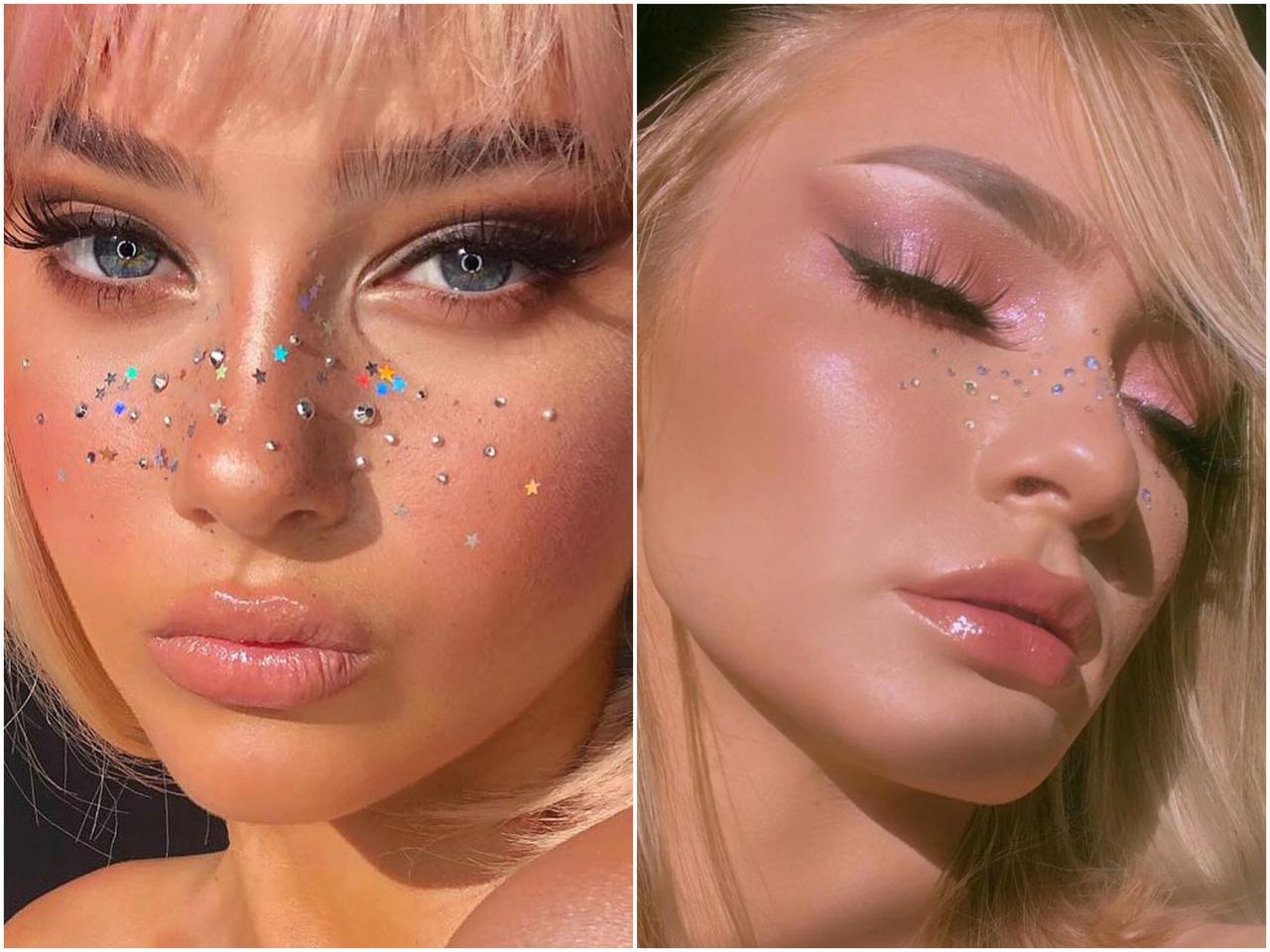 そばかす風メイクが進化！2021年は“キラキラメイク”が合言葉