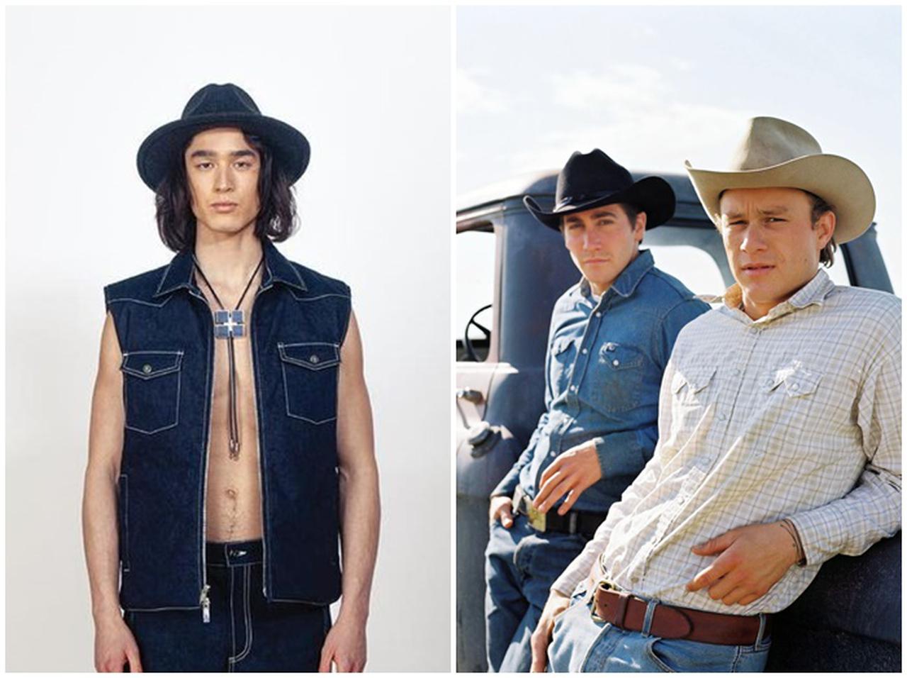 『ブロークバック・マウンテン』に影響を受けたコレクション、ヴィクター・リーが発表