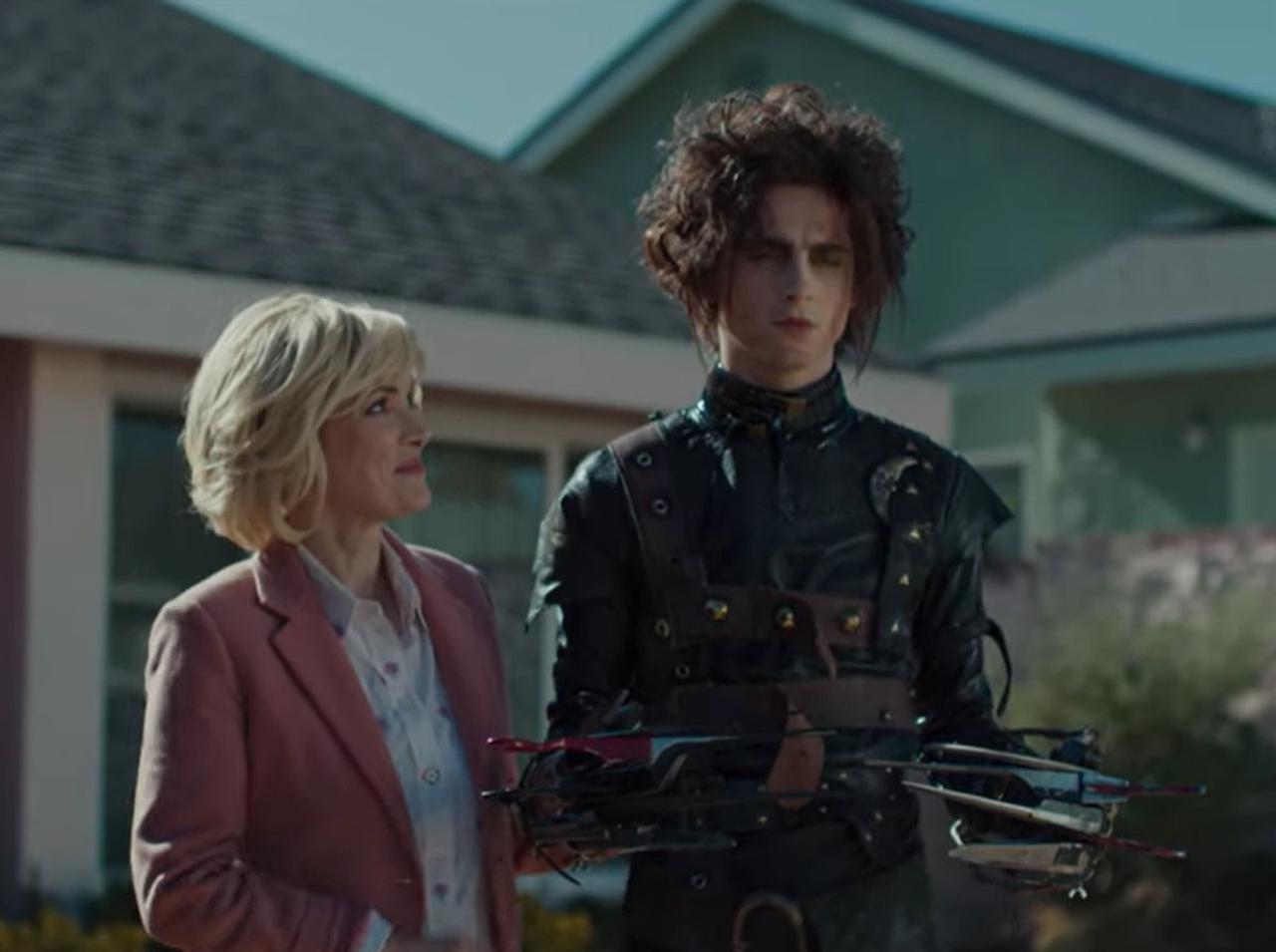 “シザーハンズの息子”になったティモシー・シャラメ、ファンの期待を裏切らない!