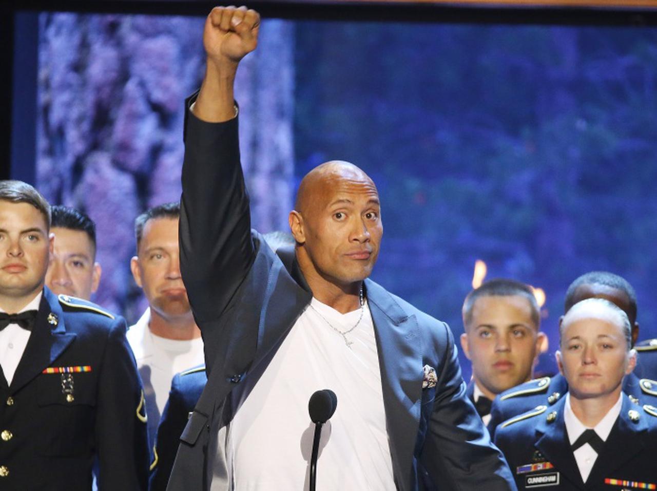 ドウェイン・ジョンソン、大統領選出馬の可能性は「みんな次第」