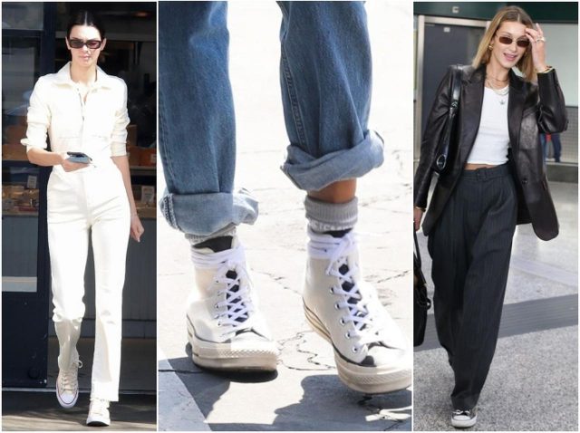 コンバースはやっぱり優秀！セレブが履きこなす冬のスニーカーコーデ
