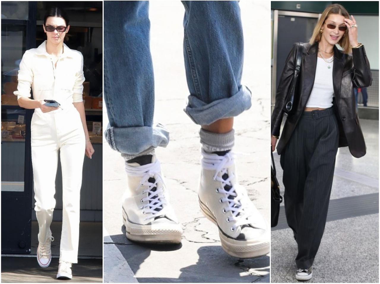 コンバースはやっぱり優秀!セレブが履きこなす冬のスニーカーコーデ
