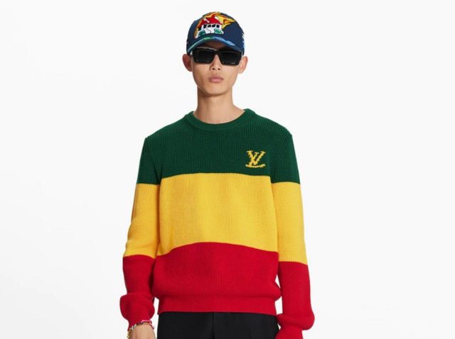 ルイ・ヴィトン、“国旗”に着想得たセーターに指摘が殺到「色間違ってますけど…」