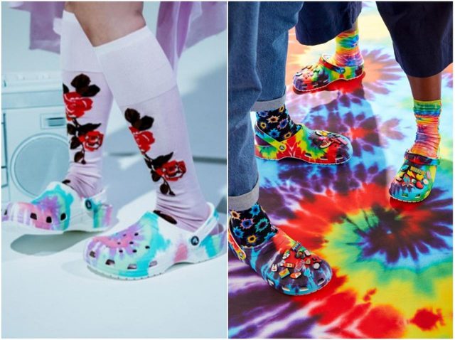 クロックスの新作コレクション第1弾は「タイダイ」