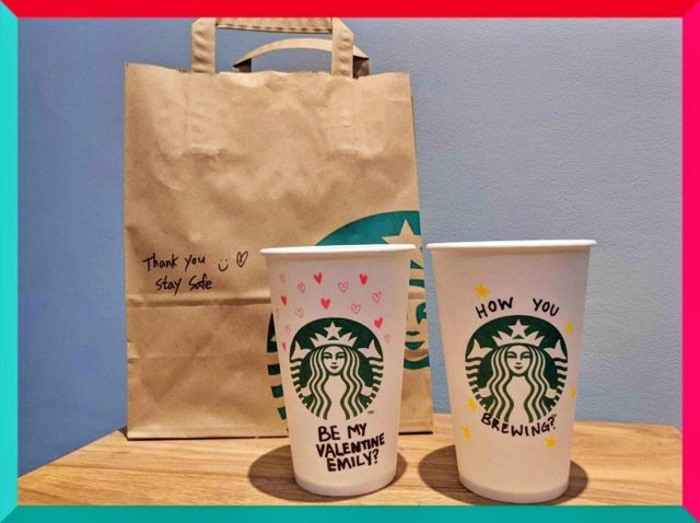 スターバックス、ウーバーイーツと協力して「すべり込みバレンタイン」を後押し