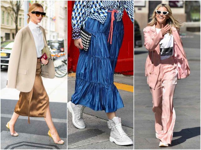 【春トレンド】パンツもスカートも軽やかな「サテン」素材で春を先取り！