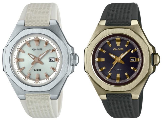 BABY-G、上位モデル「G-MS」に春の新デザイン登場