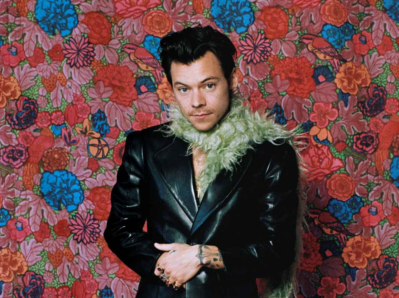 ハリー・スタイルズ、話題さらったボアの下に「とんでもない物」を着けていた