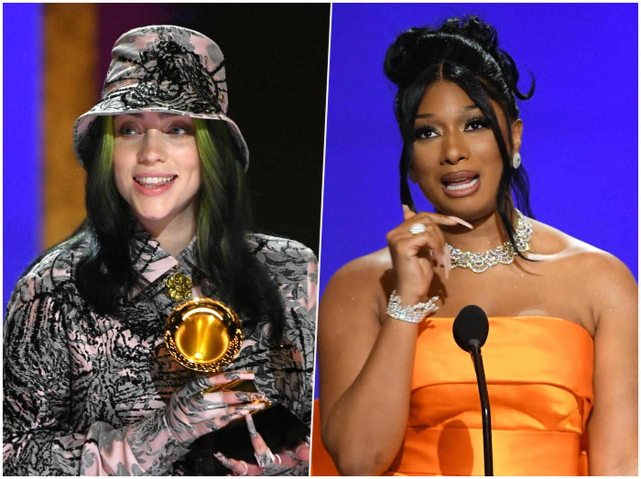 ビリー・アイリッシュ、2年連続でのグラミー賞最優秀レコード賞の快挙も「メーガンのものだと思う」とビリー節