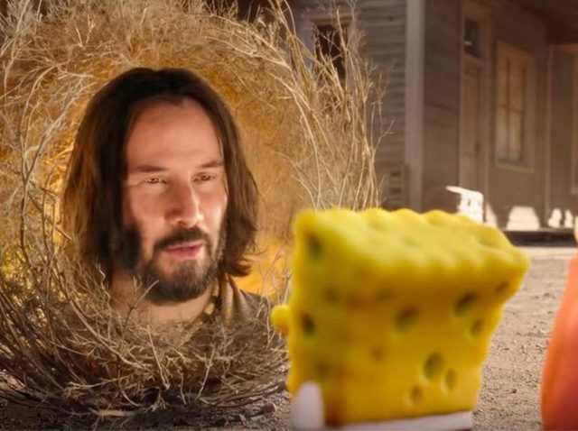 実写で『スポンジ・ボブ』に出演したキアヌ・リーブス、出演の経緯が面白い