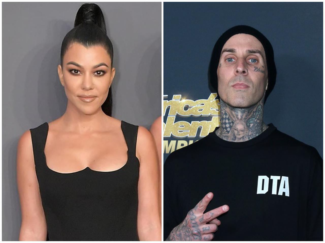 トラヴィス・バーカー、太ももの新しいタトゥーは新恋人コートニーの手書きメモか