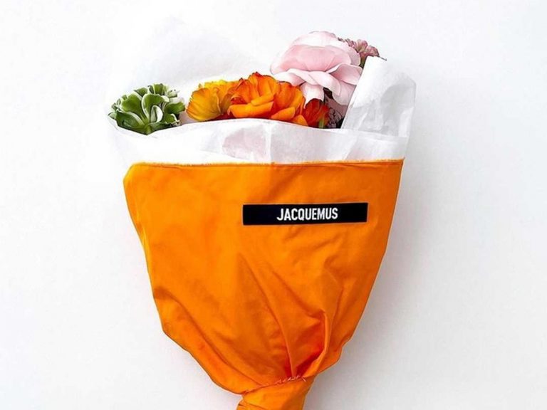 ジャックムス、余った生地が花束の包みに!可愛すぎるブーケが誕生