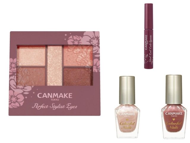 キャンメイク、“桜ラテ”風アイシャドウ＆ワインモーヴマスカラが仲間入り