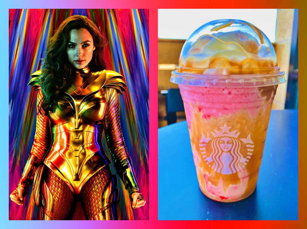 つ・い・に！ワンダーウーマンがスタバの裏メニューに降臨、気になるお味は？